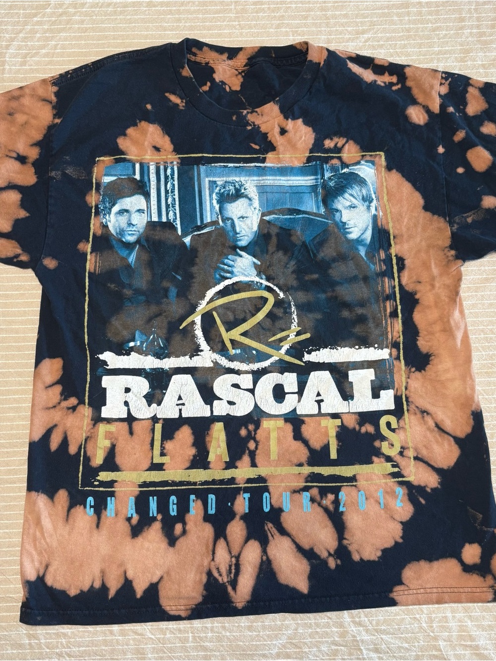 Rascal Flatts- Changed Tour (2012) t shirt